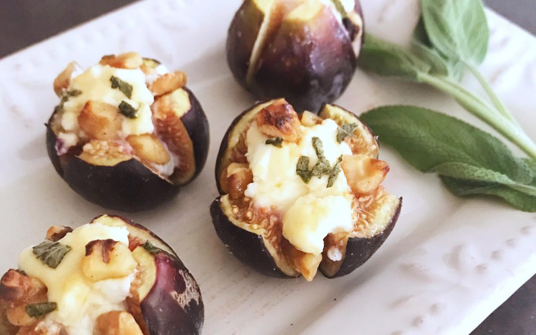 Warm Figs with Cheese
